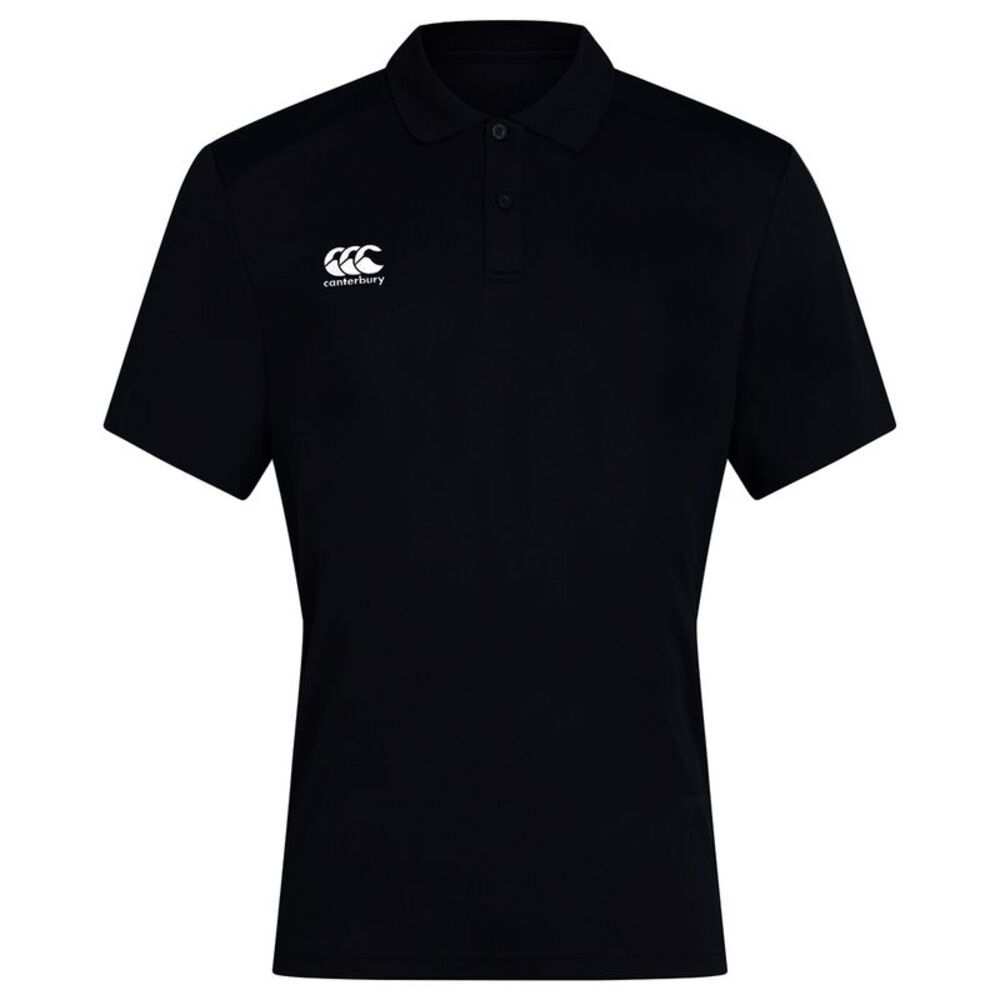 Canterbury Mens Club Dry Polo Shirt / Black